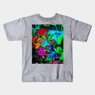 Spring Mood Hippie Abstract Graffiti Kids T-Shirt